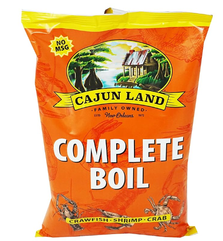 NEW PACKAGE Cajun Land Complete Seafood Boil 64oz (4#)